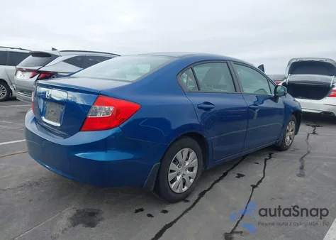 2012 Honda Civic Lx z USA, uszkodzony, nr VIN 19XFB2F59CE366036